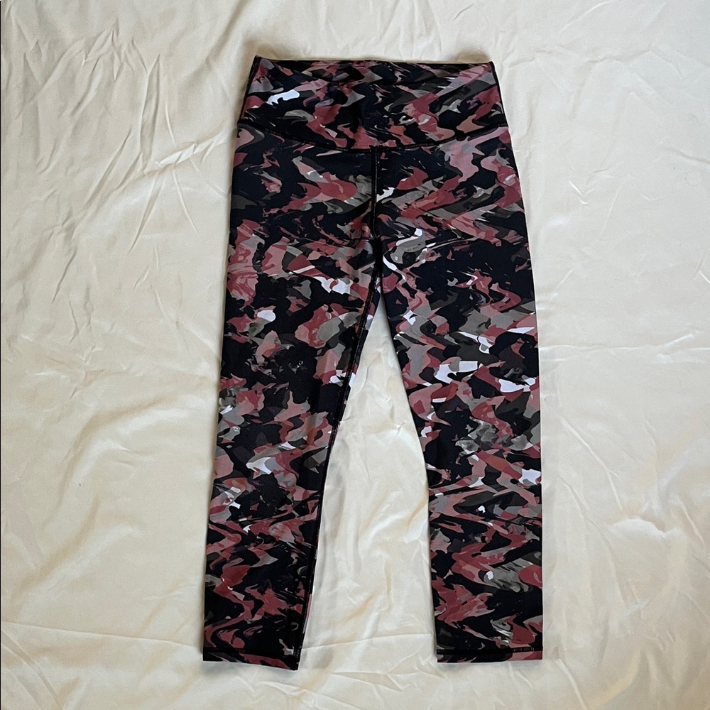 Fabletics Women's Camo Leggings - Black, Brown, Pink
